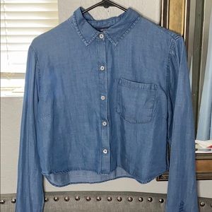 Jean print long sleeve